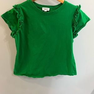 Green Sugar Lips blouse (M)